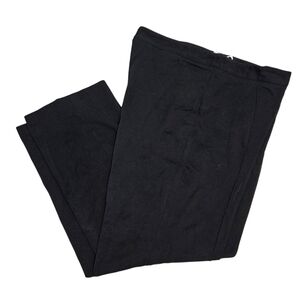 Nygard Black Flat Front Wide Leg Dress Pants